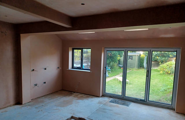 Plastering